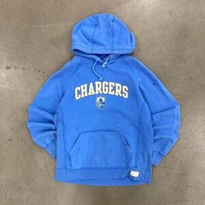 Vintage NFL San Diego Chargers Powder Blue Good Thrash Early 2000s Hoodie Size L